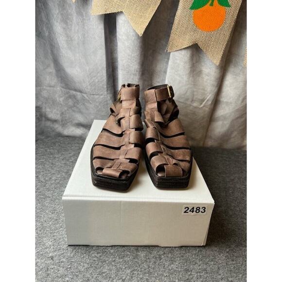 JEFFREY CAMPBELL Elective Sandal in Brown sz 7.5 $168 - Picture 10 of 10